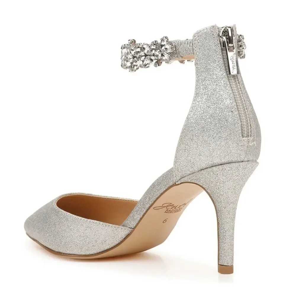 Badgley Mischka Raleigh Glitter PumpsNew $110